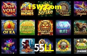 Sessão de jogo em andamento no aplicativo 55LL para Android